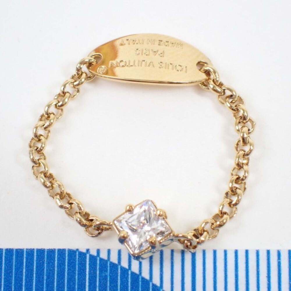 LOUIS VUITTON Gold Ring - Picture 6 of 8